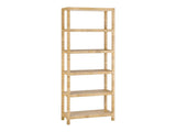 Barbados Natural Etagere by Crestview at Eve Furniture