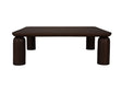 Barclay Brown Outdoor Coffee Table by Moe's Home at Eve Furniture