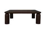 Barclay Brown Outdoor Coffee Table by Moe's Home at Eve Furniture