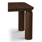 Barclay Brown Outdoor Side Table by Moe's Home at Eve Furniture