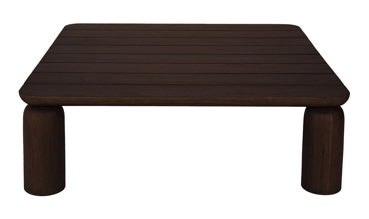 Barclay Outdoor Coffee Table Brown by Moe's Home at Eve Furniture