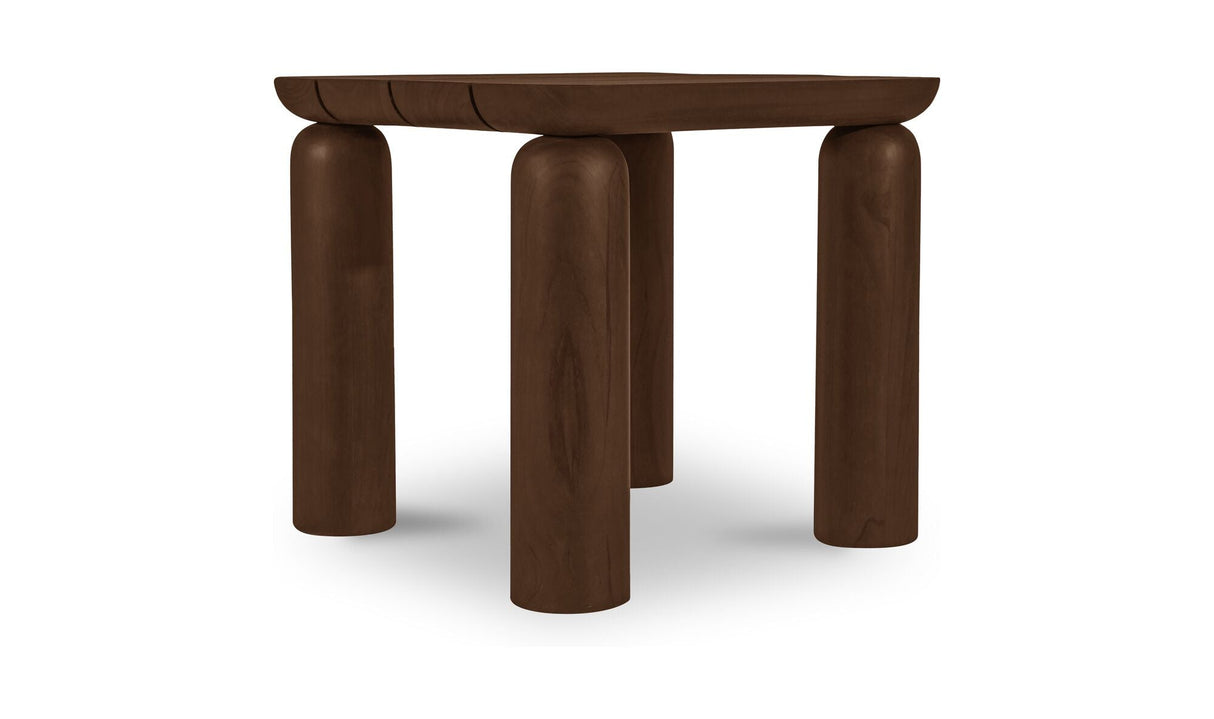 Barclay Outdoor Side Table Brown by Moe's Home at Eve Furniture