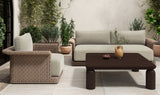 Barclay Outdoor Side Table Brown by Moe's Home at Eve Furniture