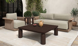 Barclay Outdoor Side Table Brown by Moe's Home at Eve Furniture