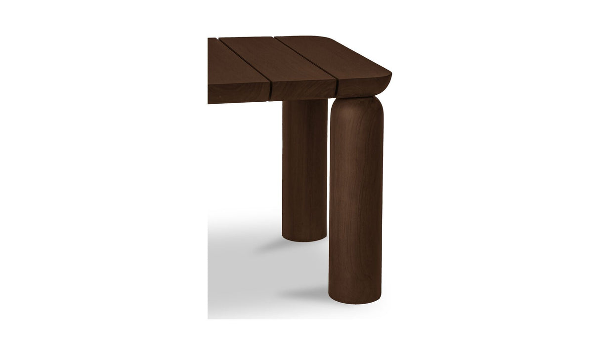 Barclay Outdoor Side Table Brown by Moe's Home at Eve Furniture