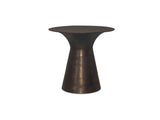 Bardo Deep Bronze Outdoor Side Table by Moe's Home at Eve Furniture
