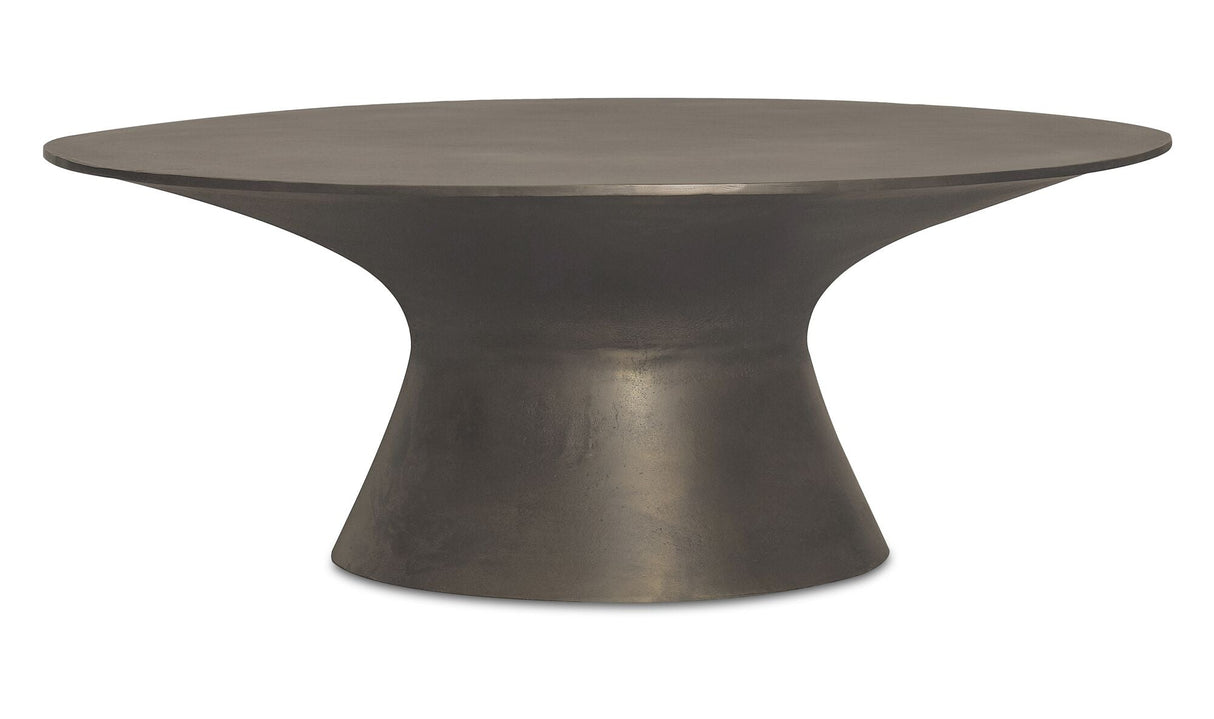Bardo Outdoor Coffee Table Deep Bronze by Moe's Home at Eve Furniture