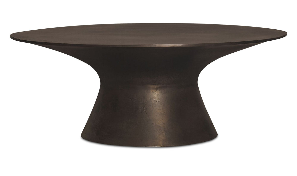 Bardo Outdoor Coffee Table Deep Bronze by Moe's Home at Eve Furniture