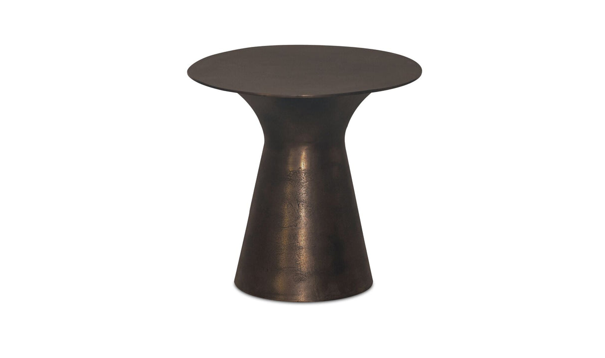 Bardo Outdoor Side Table Deep Bronze by Moe's Home at Eve Furniture