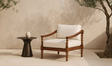 Bardo Outdoor Side Table Deep Bronze by Moe's Home at Eve Furniture
