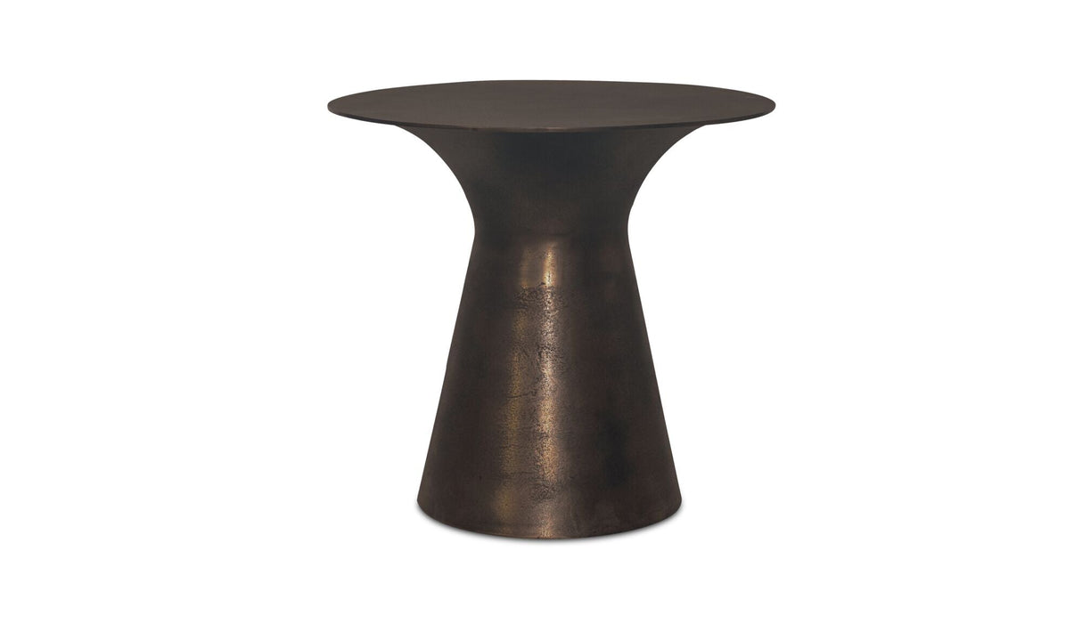 Bardo Outdoor Side Table Deep Bronze by Moe's Home at Eve Furniture