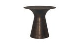 Bardo Outdoor Side Table Deep Bronze by Moe's Home at Eve Furniture