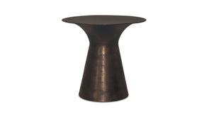 Bardo Outdoor Side Table Deep Bronze by Moe's Home at Eve Furniture