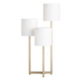 Bardot Brass Triple Arm Lamp by Crestview at Eve Furniture