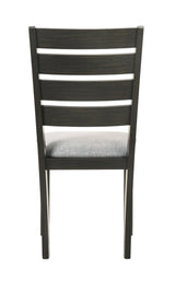 Bardstown Black and Light Gray Extendable Dining Set by Crown Mark at Eve Furniture