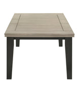 Bardstown Black and Light Gray Extendable Dining Set by Crown Mark at Eve Furniture