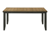 Bardstown Charcoal and Brown and Wheat Extendable Counter Height Dining Set by Crown Mark at Eve Furniture