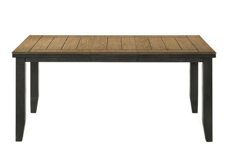 Bardstown Charcoal and Brown and Wheat Extendable Counter Height Dining Set by Crown Mark at Eve Furniture