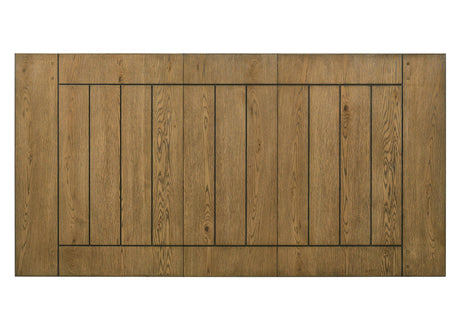 Bardstown Charcoal and Brown and Wheat Extendable Counter Height Dining Set by Crown Mark at Eve Furniture