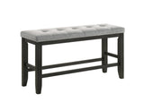 Bardstown Charcoal and Brown and Wheat Extendable Counter Height Dining Set by Crown Mark at Eve Furniture