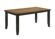 Bardstown Charcoal and Brown Counter Height Table by Crown Mark at Eve Furniture