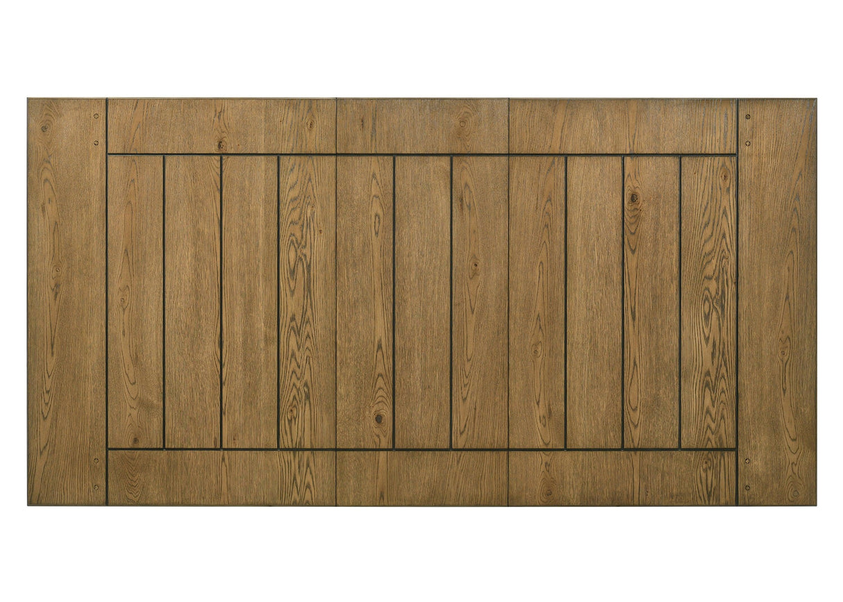 Bardstown Charcoal and Brown Counter Height Table by Crown Mark at Eve Furniture