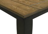 Bardstown Charcoal and Brown Counter Height Table by Crown Mark at Eve Furniture