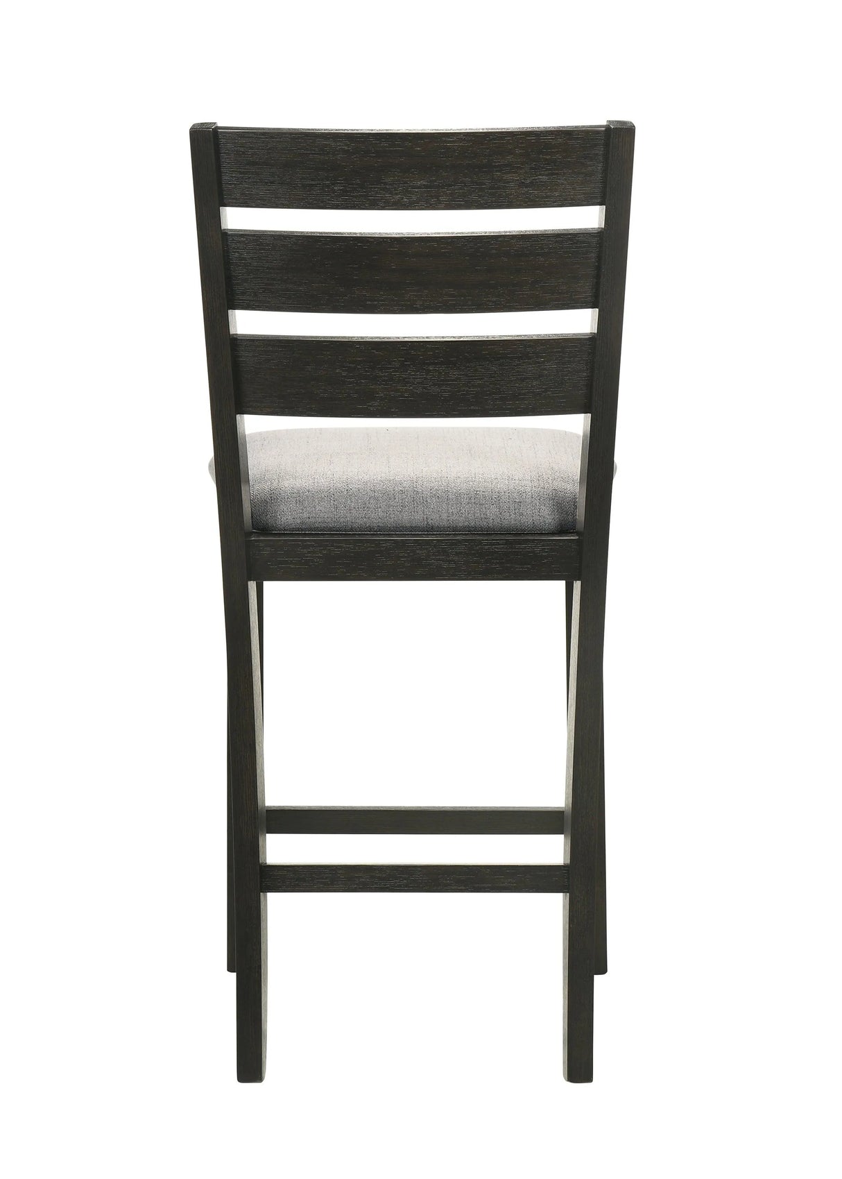 Bardstown Charcoal and Wheat Counter Height Chair, Set of 2 by Crown Mark at Eve Furniture