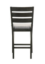 Bardstown Charcoal and Wheat Counter Height Chair, Set of 2 by Crown Mark at Eve Furniture