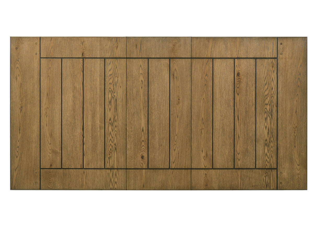 Bardstown Charcoal and Wheat Dining Table by Crown Mark at Eve Furniture