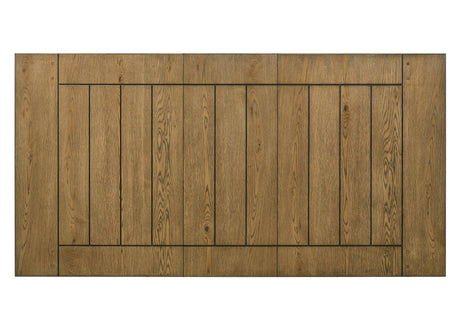 Bardstown Charcoal and Wheat Dining Table by Crown Mark at Eve Furniture