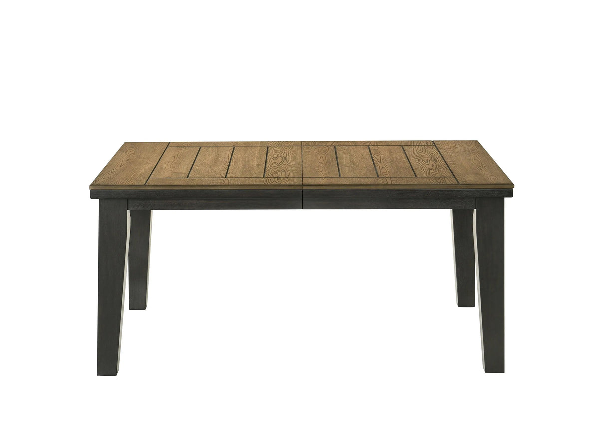 Bardstown Charcoal and Wheat Extendable Dining Set by Crown Mark at Eve Furniture