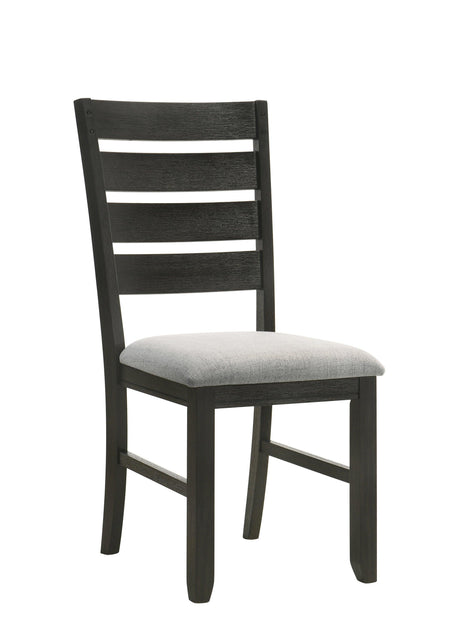 Bardstown Charcoal and Wheat Extendable Dining Set by Crown Mark at Eve Furniture