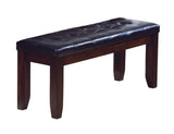 Bardstown Cherry Brown Dining Bench by Crown Mark at Eve Furniture
