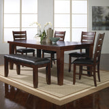 Bardstown Cherry Brown Dining Chair, Set of 2 by Crown Mark at Eve Furniture