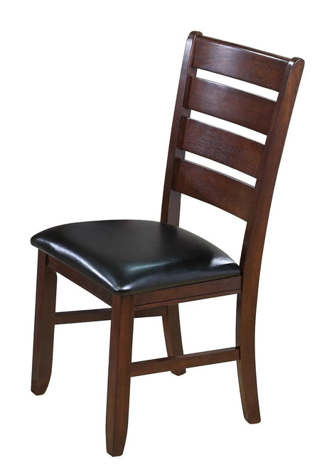 Bardstown Cherry Brown Extendable Dining Set by Crown Mark at Eve Furniture