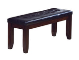 Bardstown Cherry Brown Extendable Dining Set by Crown Mark at Eve Furniture