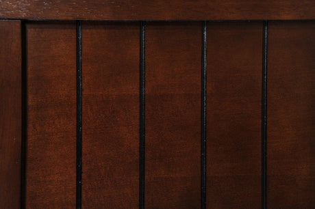 Bardstown Cherry Brown Extendable Dining Set by Crown Mark at Eve Furniture