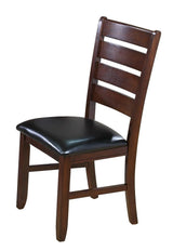 Bardstown Cherry Brown Extendable Dining Set by Crown Mark at Eve Furniture
