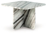 Baretton Black/White/Taupe Accent Coffee Table by Ashley at Eve Furniture