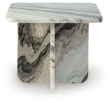Baretton Black/White/Taupe Accent Coffee Table by Ashley at Eve Furniture