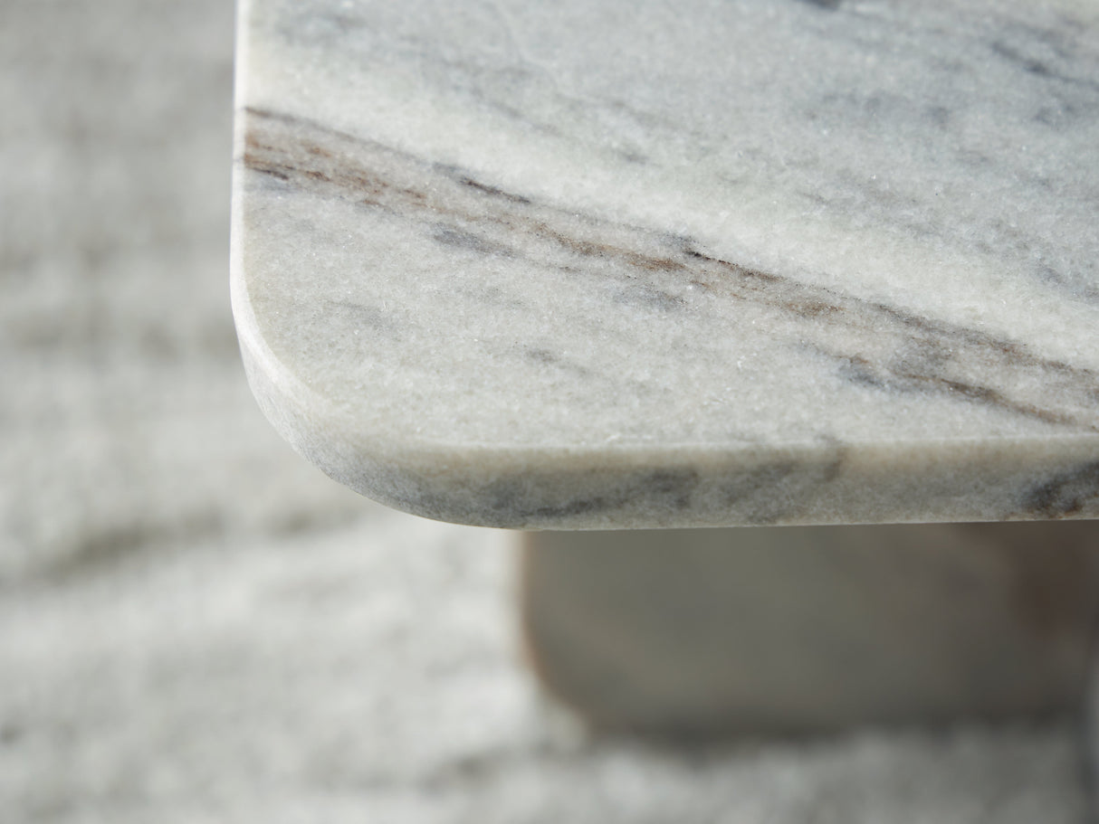 Baretton Black/White/Taupe Accent Coffee Table by Ashley at Eve Furniture