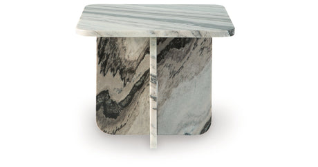 Baretton Black/White/Taupe Accent Coffee Table by Ashley at Eve Furniture