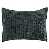 Bari Bay Green Velvet Quilt Collection by Classic Home at Eve Furniture