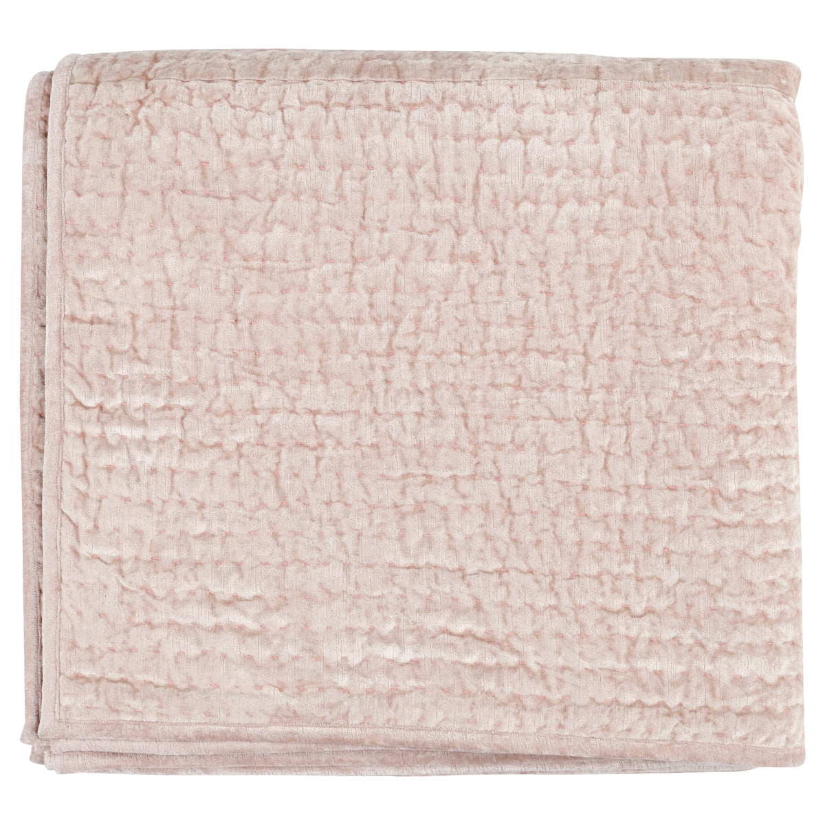 Bari Bliss Pink Velvet Quilt Collection by Classic Home at Eve Furniture