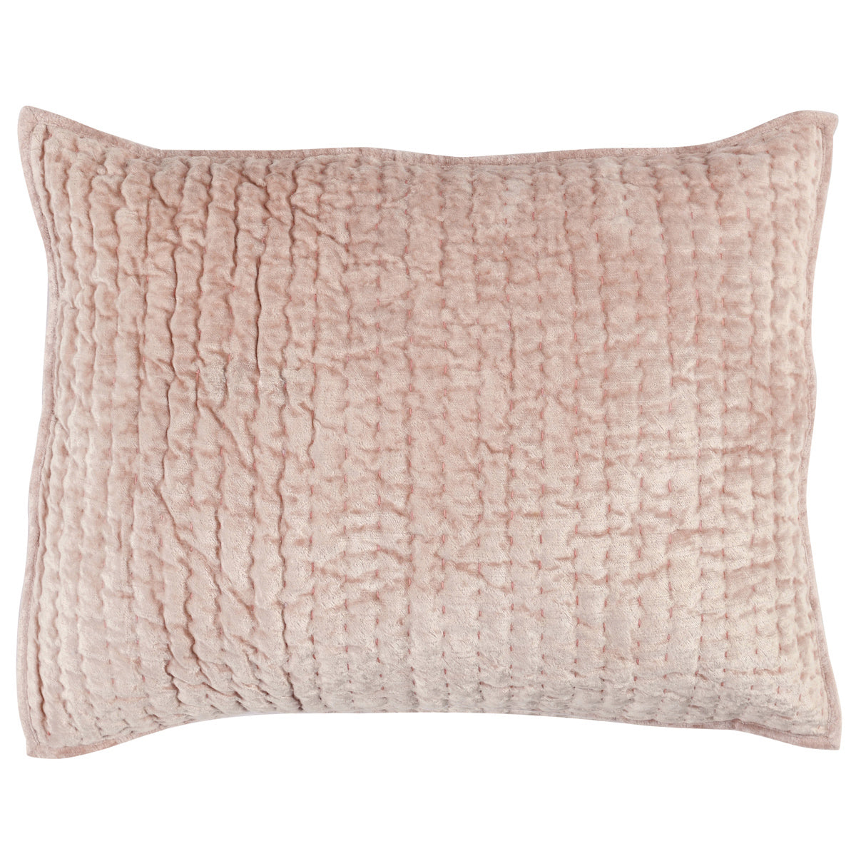 Bari Bliss Pink Velvet Quilt Collection by Classic Home at Eve Furniture