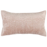 Bari Bliss Pink Velvet Quilt Collection by Classic Home at Eve Furniture