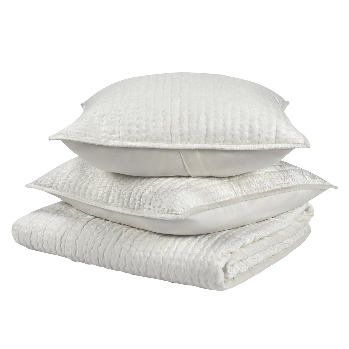 Bari Cloud Velvet Quilt Collection by Classic Home at Eve Furniture