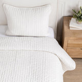 Bari Cloud Velvet Quilt Collection by Classic Home at Eve Furniture