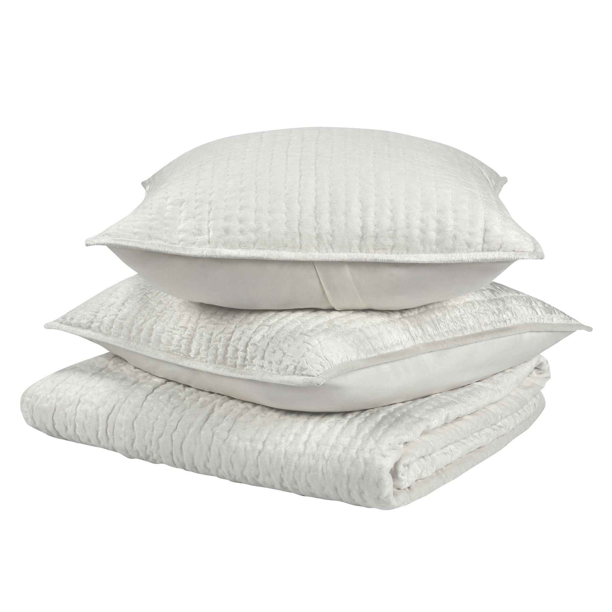 Bari Cloud Velvet Quilt Collection by Classic Home at Eve Furniture